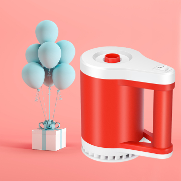 Red and White Electric Balloon Air Pump