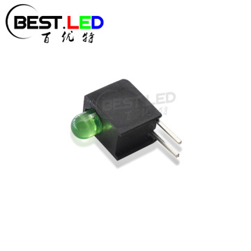 3mm Green LED Single Level Circuit Board Indicator