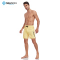 SeaSkin Cotton Adult Summer Boardshort Logotipo personalizado