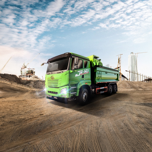 Camión Dumper Jh6 confiable diseñado para tareas de servicio pesado