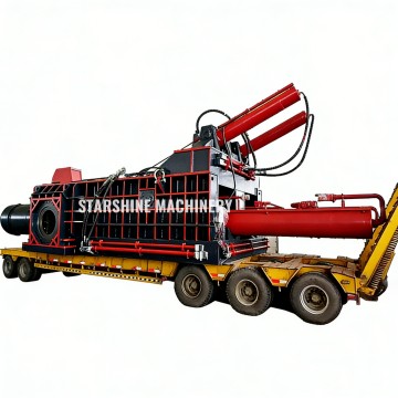 Vastartalmú bálázó hulladék réz bálázó tömörítő