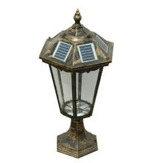 Led / Lvd Aluminum Or Plastic Solar Powered Fence Lights Outdoor Lighting 6 - 10 Hours