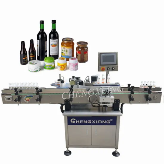 Customized Automatic Bottle Jar Sticker Labeling Machine for Plastic and Glass Bottles
