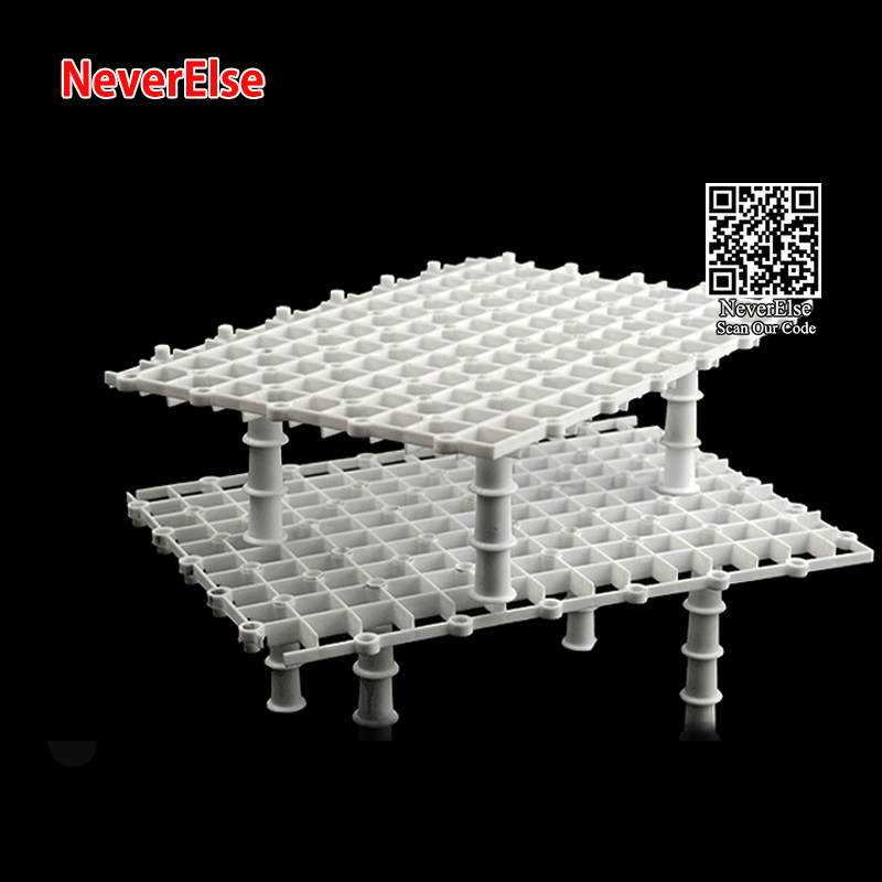 Aquarium Accessories Isolation Partition Board Fish Tank Bottom Filter Tray Grid Divider Holder Filter Accessories Cleaning Tool