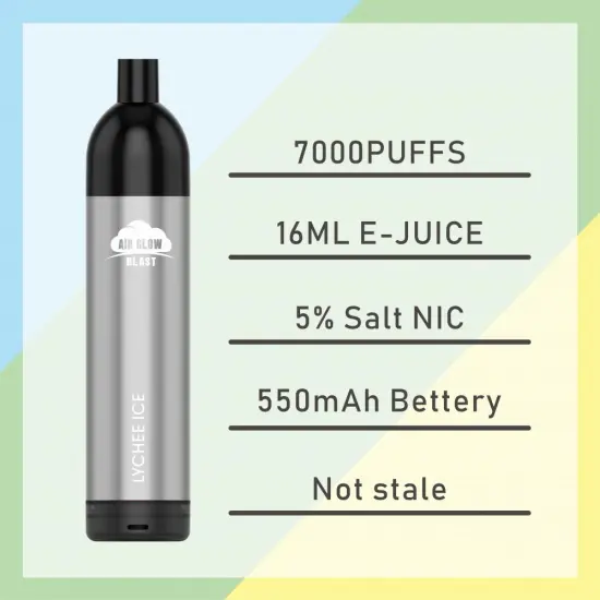 Disposable Vape 7000 puffs + Strawberry ice cream