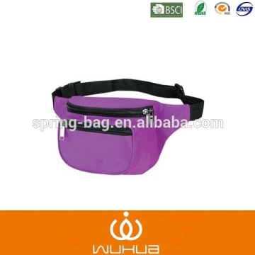 fashion man nylon waist bag with belt