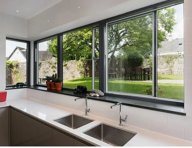 Aluminum sliding windows