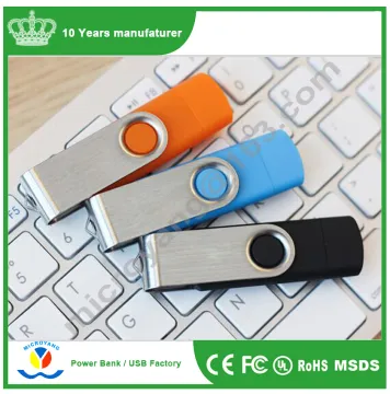 Bulk cheap 4GB 8GB 16GB dual otg usb flash drive for mobile phone with logo