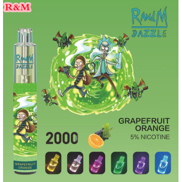 Wholesale E Cigarette 2000 Puff Disposable Vape Pen