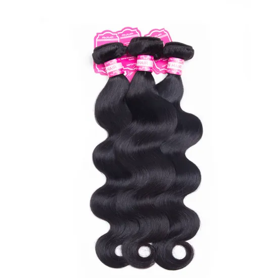 Weekly deal 100% virgin brazilian body wave natural hair extensions raw cambodian hair