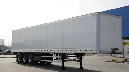3 Axles Dry Van Box Semi Trailer
