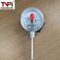 Seismic aluminum alloy shell electric contact thermometer