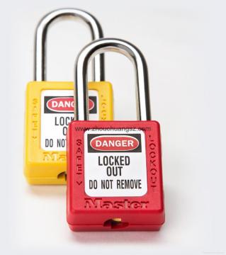 ZC-G101 20mm ABS safety padlock with masterkey