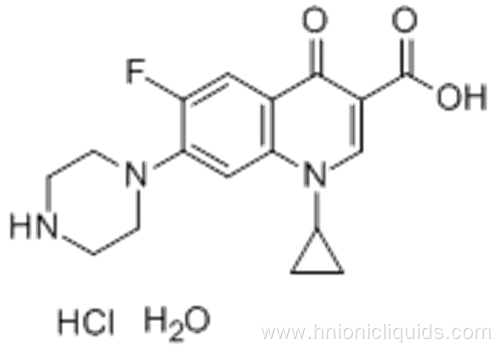 Ciprofloxacin hydrochloride hydrate CAS 86393-32-0