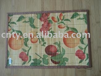 Kitchen bamboo placemat