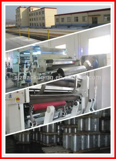 Vacuum Metallized Plastic PET Film