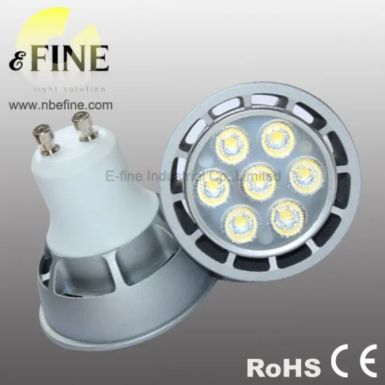 CE ROHS 3 years warranty gu10 led 7w hot sales