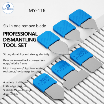 MaAnt MY-118 Six in One Blade Kit Screen Dismantling Tool Set