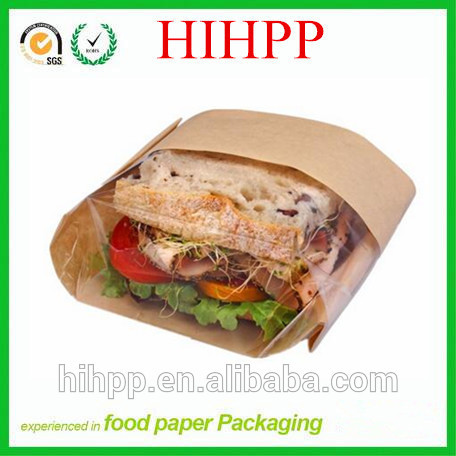 kraft paper french baguette bread plastic bag food packaging bags/bread bag