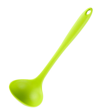 Variety Colors 20cm Silicone Kitchenware: Silicone Kitchen Utensil, Soup Ladle Spoon