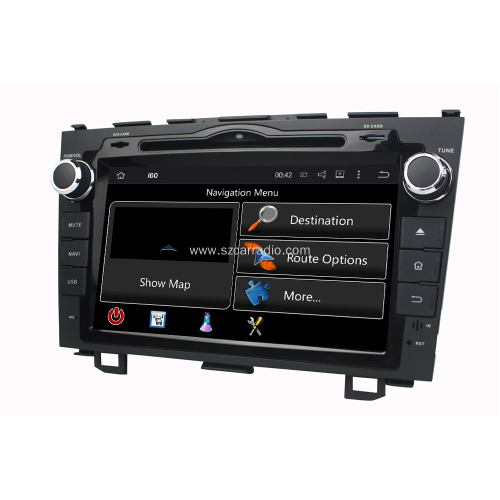 Android 6.0 PX5 car DVD for Honda CRV