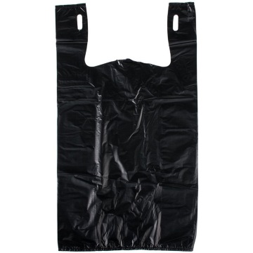 Black White Printed Carrier Grocery Bag