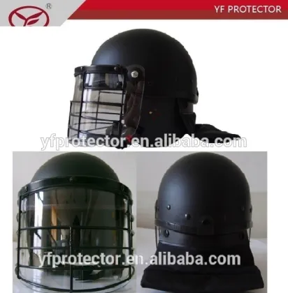 Riot Helmet With Mesh Visor/Self Defense Equipment