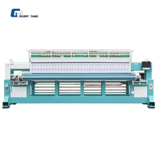 Computer-Controlled Automatic Multi-Needle Quilting and Embroidery Machine