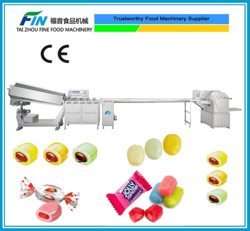 Candy Machinery Production Line for Center Filled Candy, Toffee, Hard Candy (F-140)