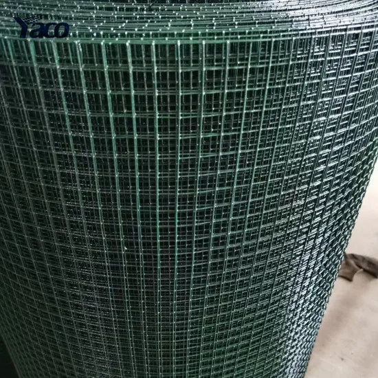PVC Coated Welded Mesh Roll 3ft x 100ft 4' x 50' 1/2'' x 1/2'' 19G