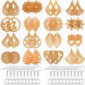 Wooden Dangle Earring Making Kit