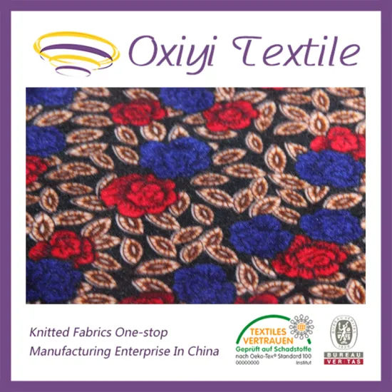 Changshu manufacturer strech velboa popular in India fabric