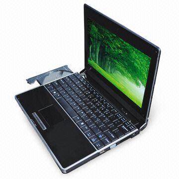 10.2-inch Laptop with DVD-ROM and 3 USB 2.0 Interfaces