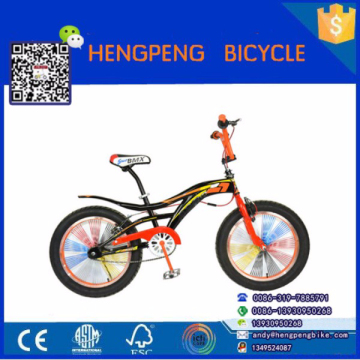 2015 comfortable sale two wheel fashional kids 4 wheel bike