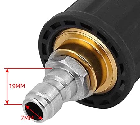 Högt tryckbricka roterande turbomunstycke 1/4 "Quick Connect Turbo 3600psi för bilträdgårdsrengöring