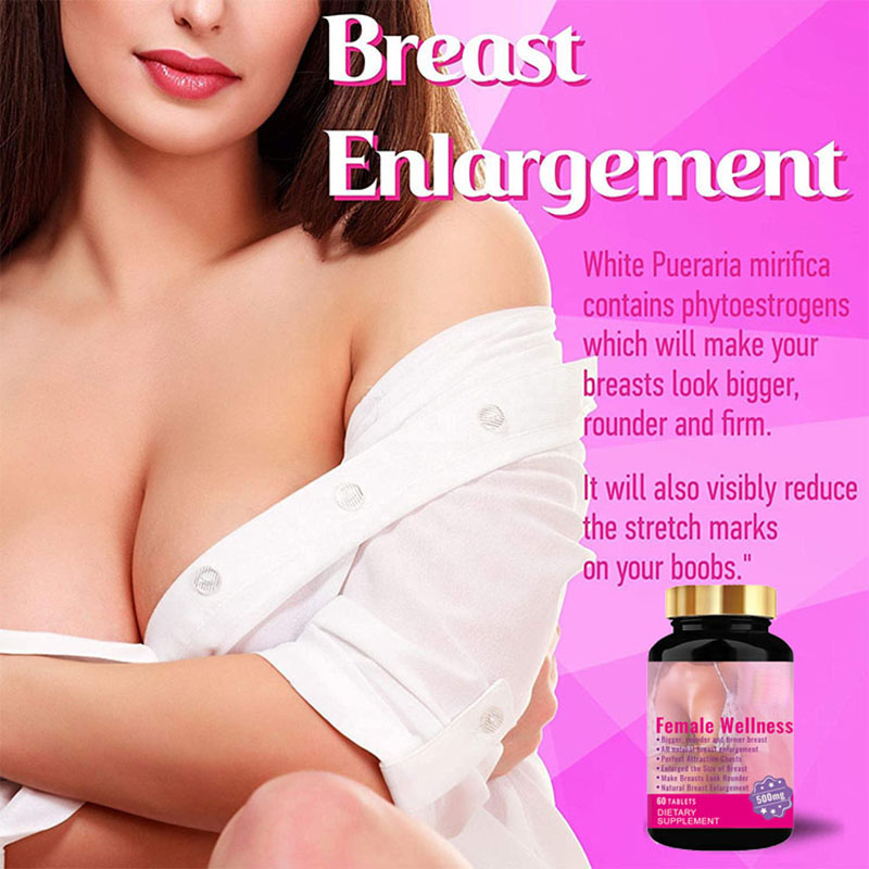 OEM/ODM Natural pueraria mirifica plant extract Breast Enlargement capsule Increase Breast Enhancement Tightening Bust capsule