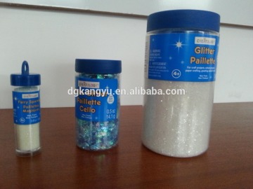 2016 christmas wholesale 250 ml bulk pack extra Fine glitter powder