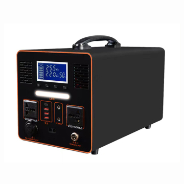 Large Capacity Solar Energy Portable Power Bank with 2000w AC DC USB Charging for Outdoor Camping and Emergencies