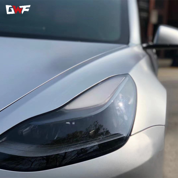 Película metálica de protección de pintura plateada