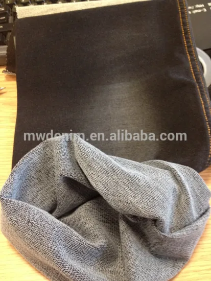 yarn dyed knit denim cotton spandex knit 290gsm