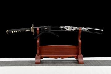 Python Samurai Wakizashi-T10 Burn Blade