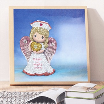 Enfermeira Angel 5d Diamond Painting Cross Stitch