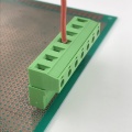 7 pin 7.62 pitch straight pluggable terminal block