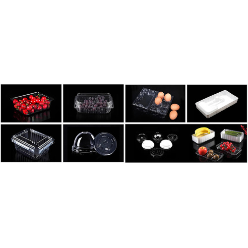 Máquina termoformadora para tampa de 640 copos