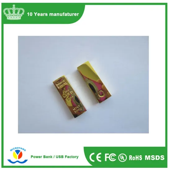 shenzhen factory high speed gold metal usb flash drive 1gb to 128gb