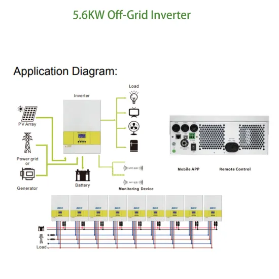 off Grid Solar Inverter 5.6kw Single Phase Parallel