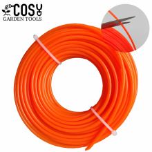 15m 2.4mm/2.7mm/3mm Nylon Trimmer Line Grass Cutter Rope Trimmer Roll Cord Wire String for Grass Trimmer Head Replacement