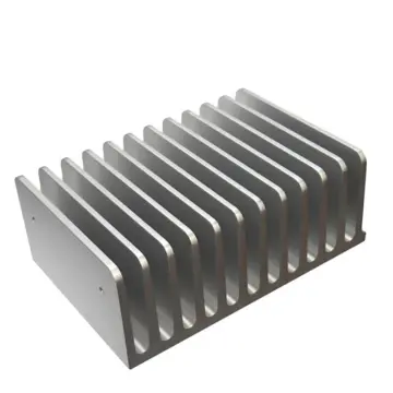 Square Extruded Aluminum Heat Sink Radiator Manufacturer