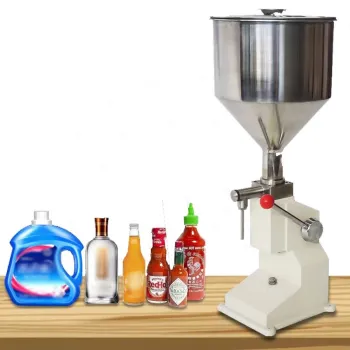 Easy Clean Desktop Lip Gloss and Balm Filling Machine
