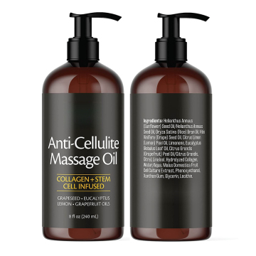 Reines natürliches Extrakt Anti-Cellulit essentielles Zitronenöl für Spa und Massage